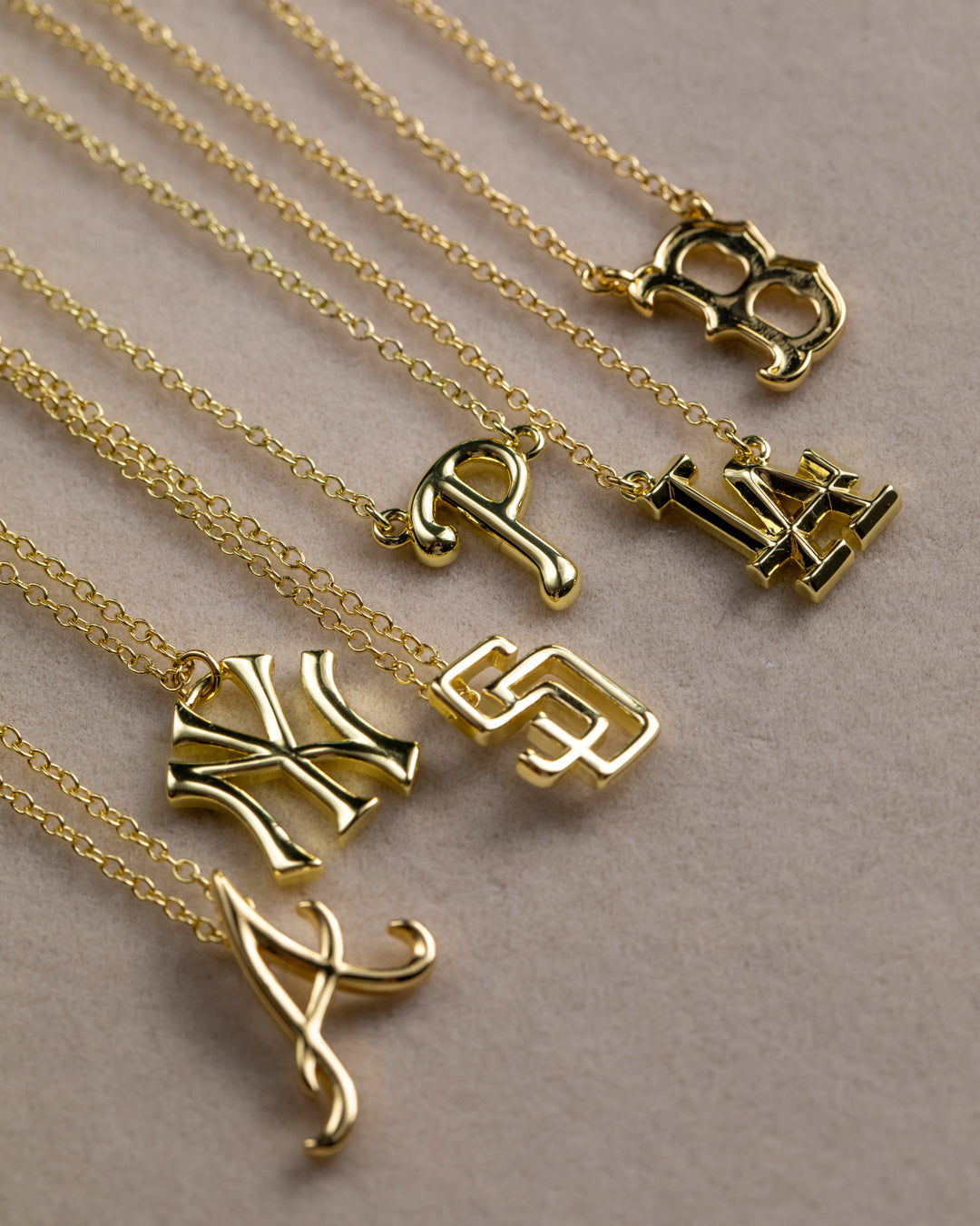 MLB Logo Charm Necklace — alternate view