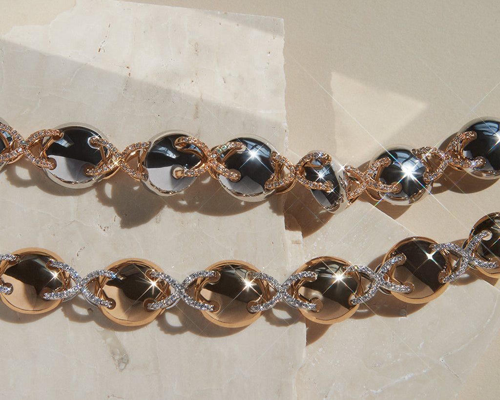 Mariner Cross Bracelet — another angle