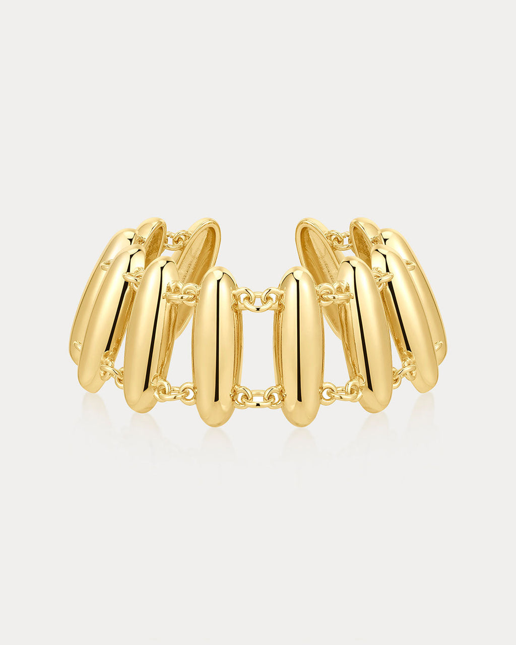 Milan Bead Stud Bracelet in Gold