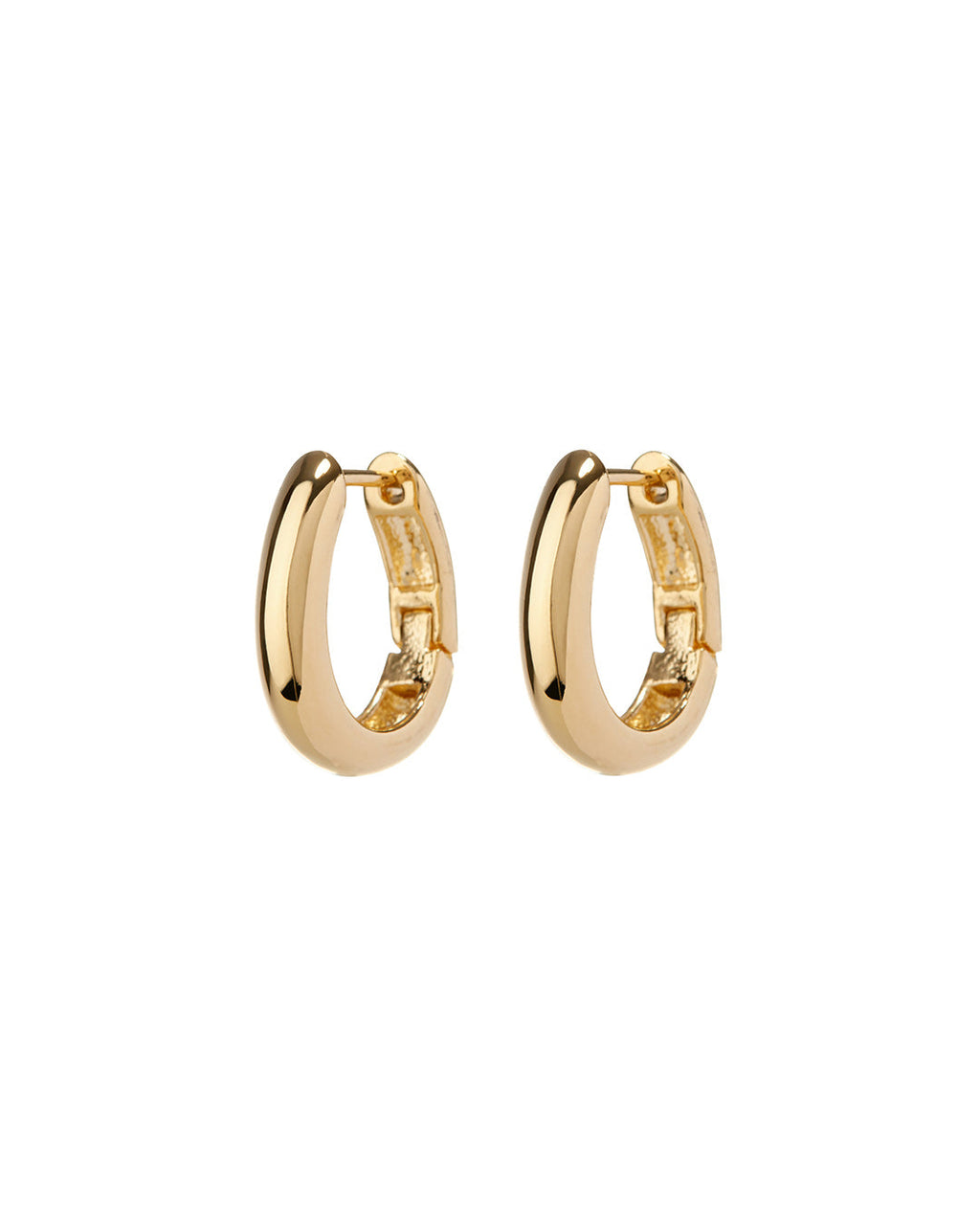Mini Carmella Huggies (15mm) - Gold - Earrings