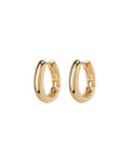 Mini Carmella Huggies (15mm) - Gold - Earrings