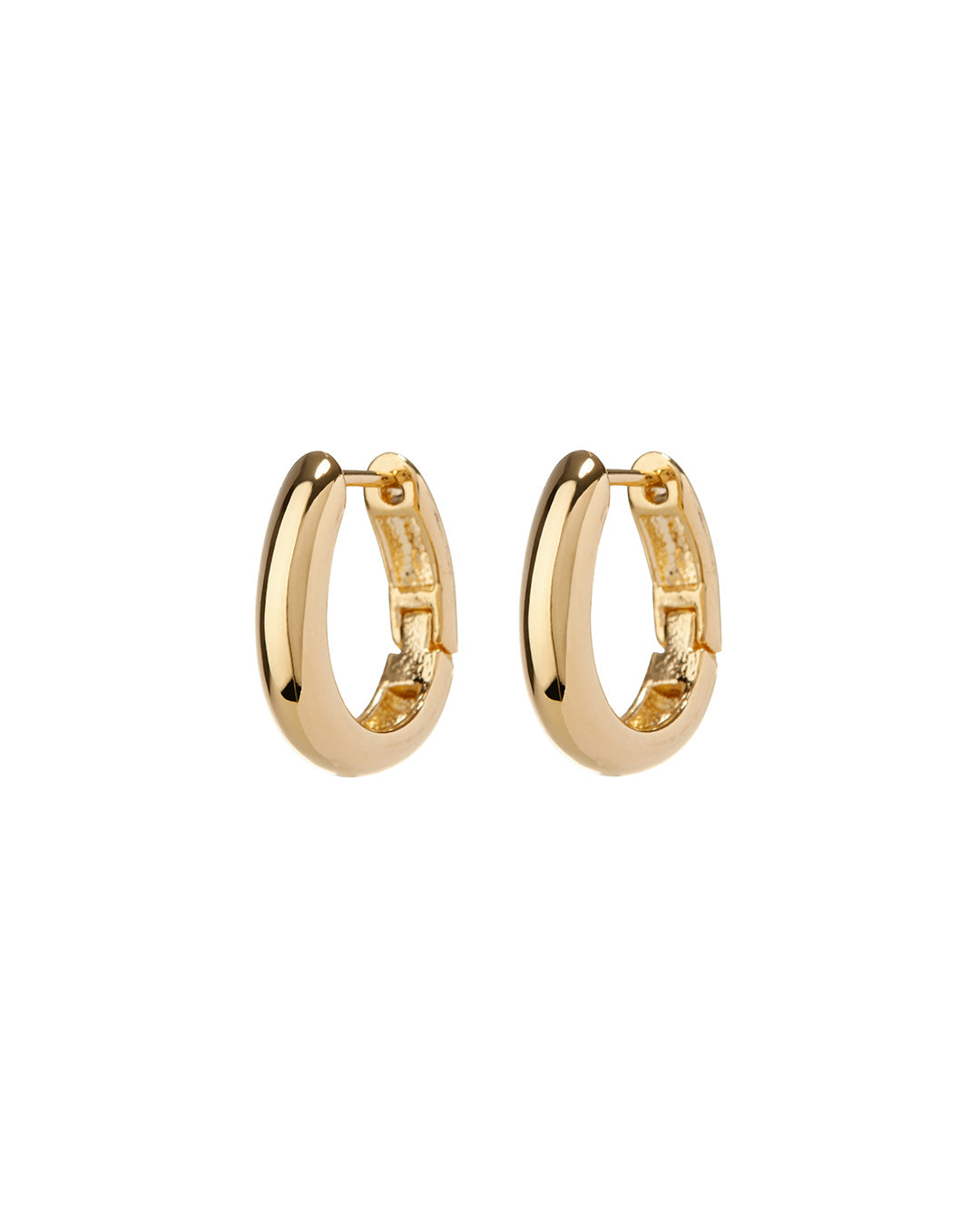 Mini Carmella Huggies (15mm) - Gold - Earrings