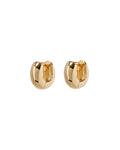 Mini Mirabella Huggies (9mm) - Gold - Earrings