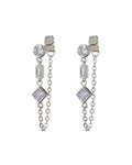 Mixte Chain Studs - Silver