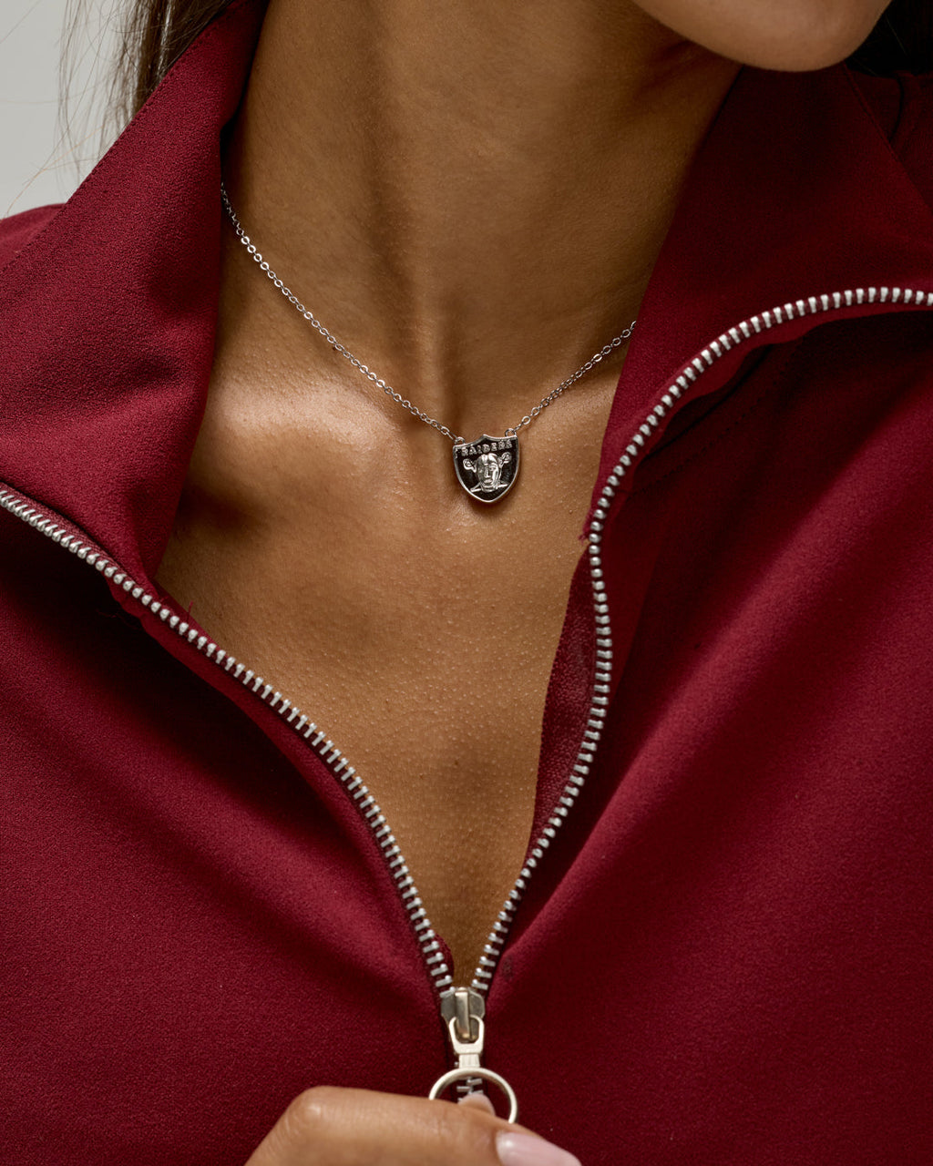 NFL Logo Charm Necklace - Gold — alternate view