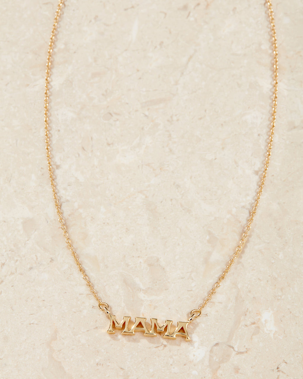 Mini Nameplate Necklace [Vintage]