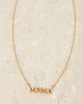 Mini Nameplate Necklace [Vintage]
