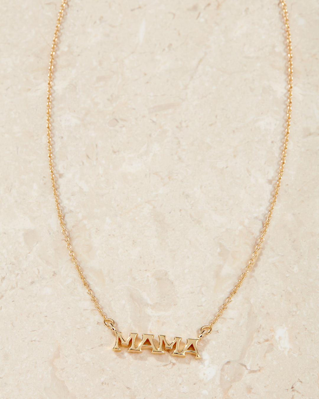 Mini Nameplate Necklace [Vintage]