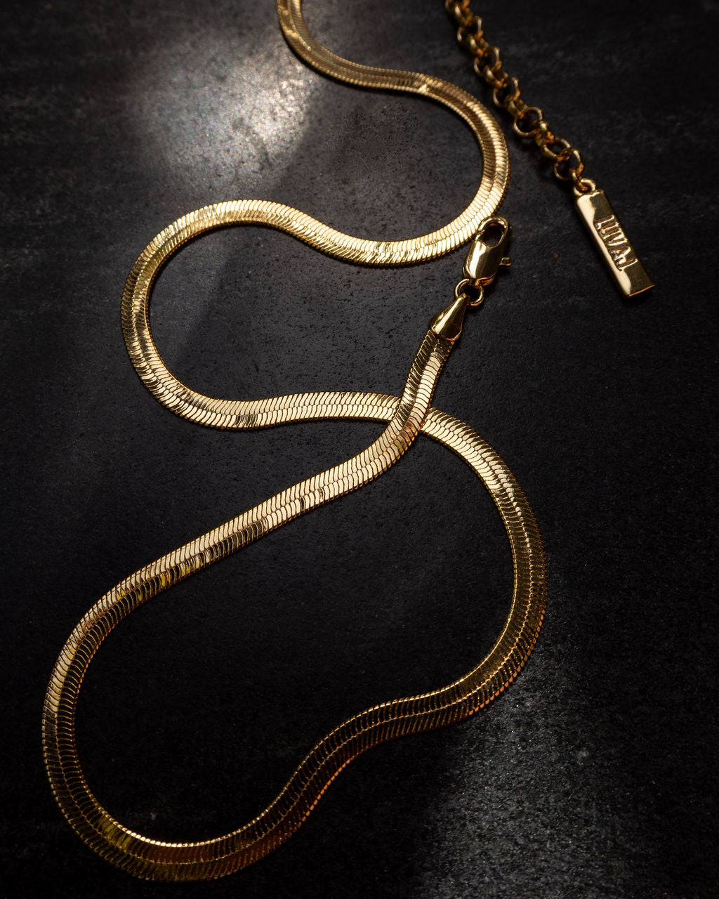 Classique Herringbone Chain - Silver — alternate view 2