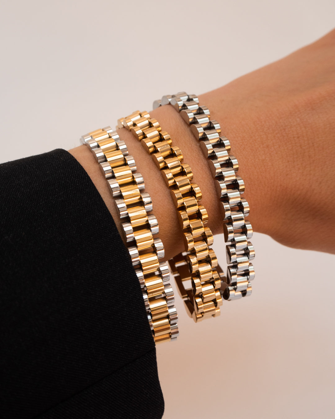 Timepiece Bracelet - Silver — alternate view 3
