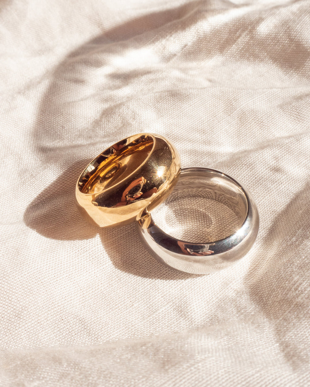 XL Amalfi Ring - Silver — detail view