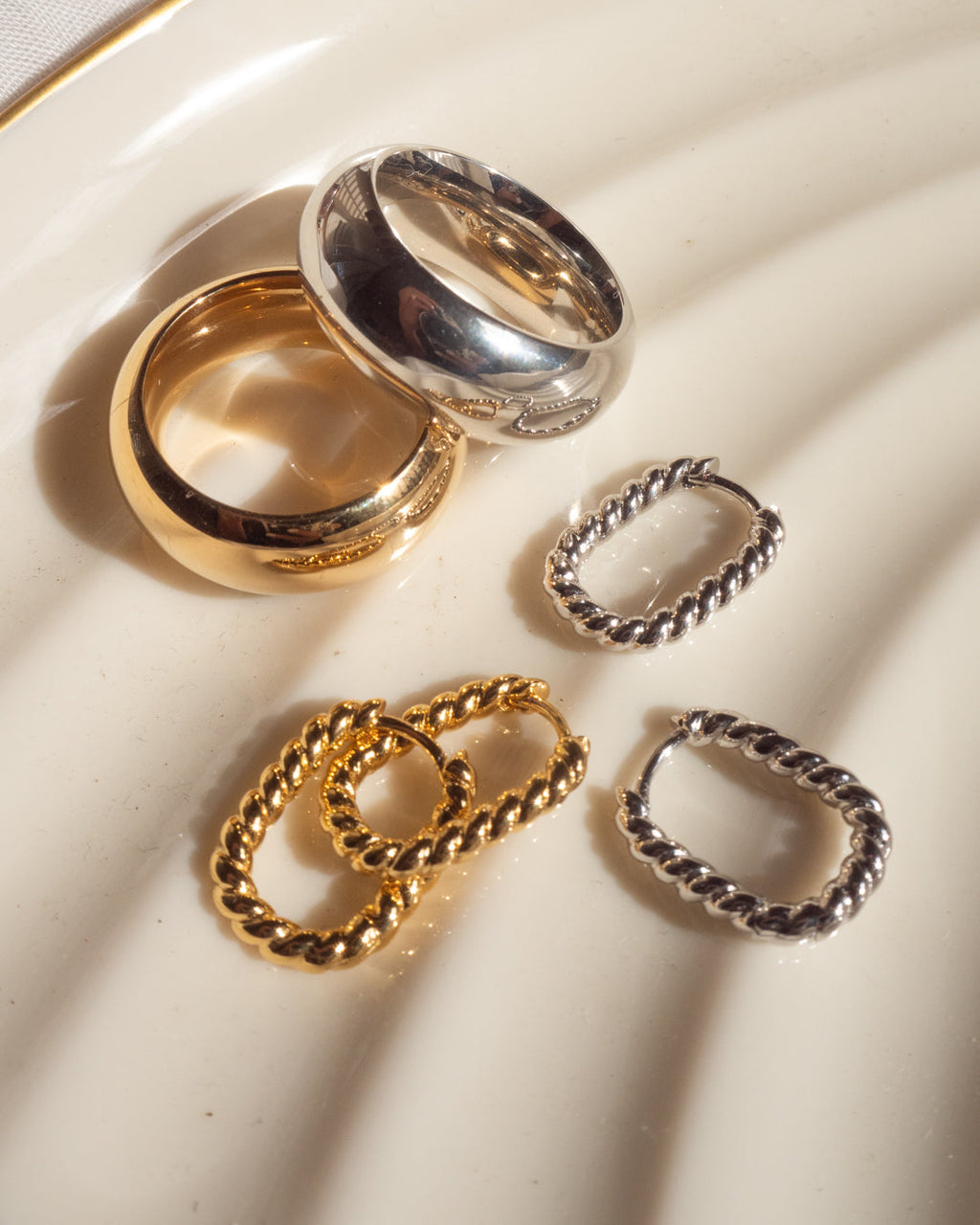 XL Amalfi Ring - Silver — alternate view 2