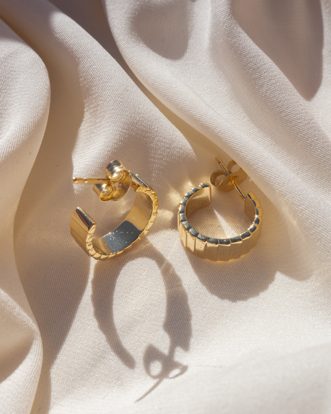 Charlotte Hoops - Gold — another angle 2