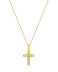 Coco Cross Necklace - Gold