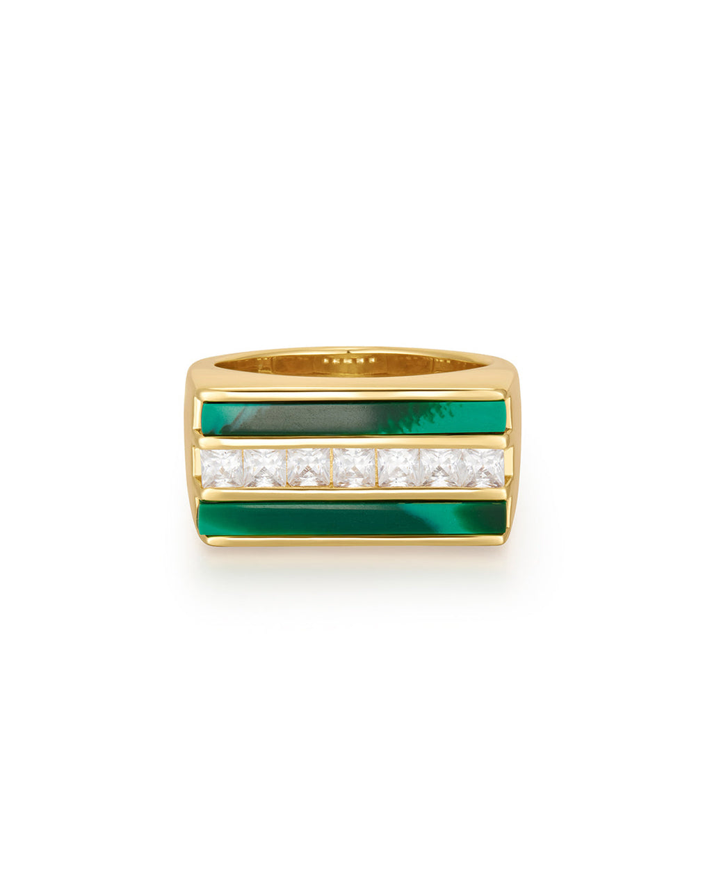 Panini Ring- Malachite