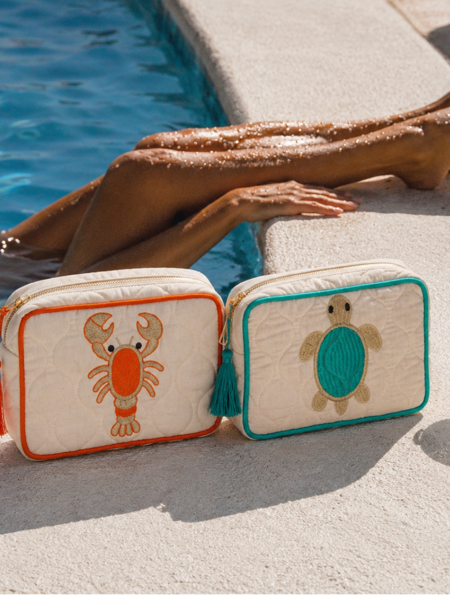 Pochette Lobster - Sun sauvage II - front view