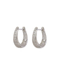 Pavé Cuvee Hoops - Silver