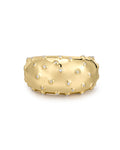 Pavé Molten RIng in Gold