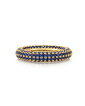 Pavé Amalfi Ring - Blue Sapphire - Gold