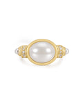 Pearl Statement Ring in Gold