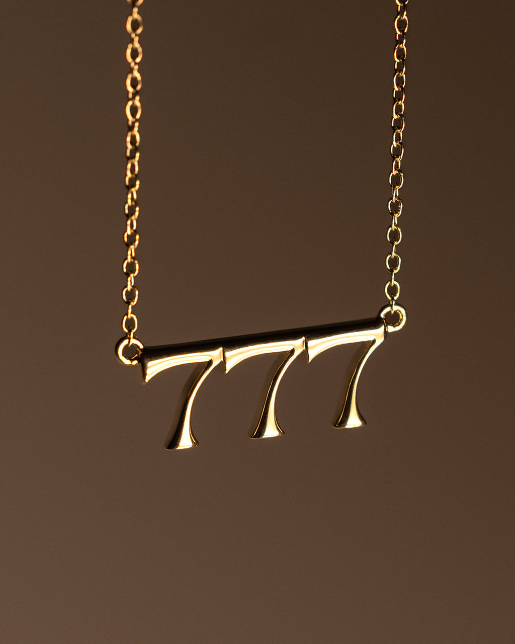 Nameplate Necklace- Angel Numbers [Vintage] — detail view