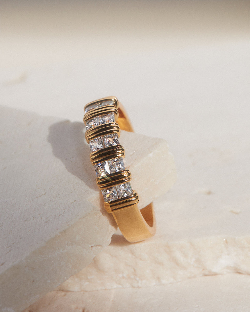 Remy Princess Cut Band - Rings — alternate angle