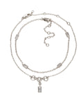 Sunrise on South Beach Anklet Set - Silver