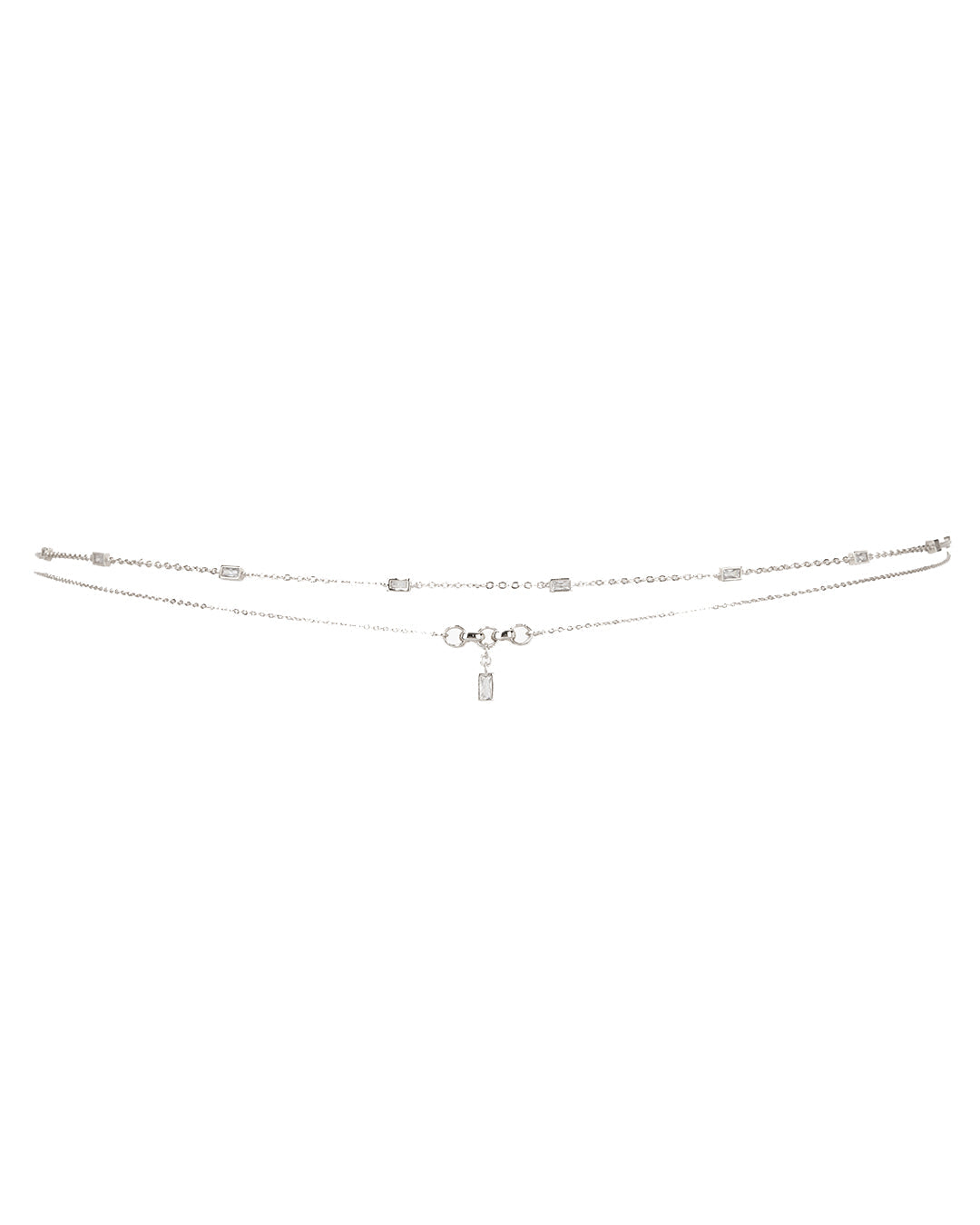 Sunrise on South Beach Belly Chain Set - Silver