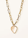 Lima Long Necklace - Mother-of-pearl - front view