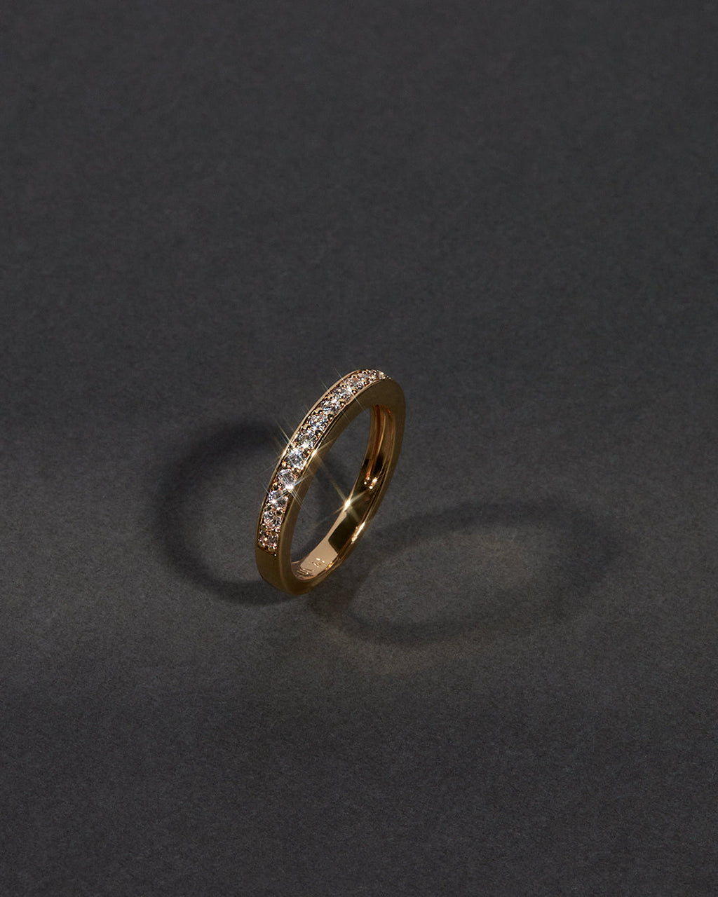 Sicily Band in Gold - Rings — alternate view