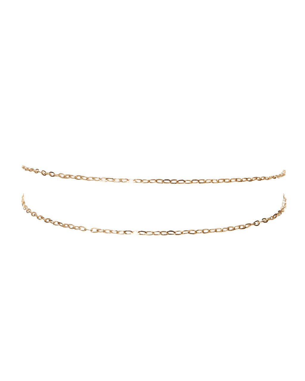 Take Me to the Bungalows Anklet - Gold