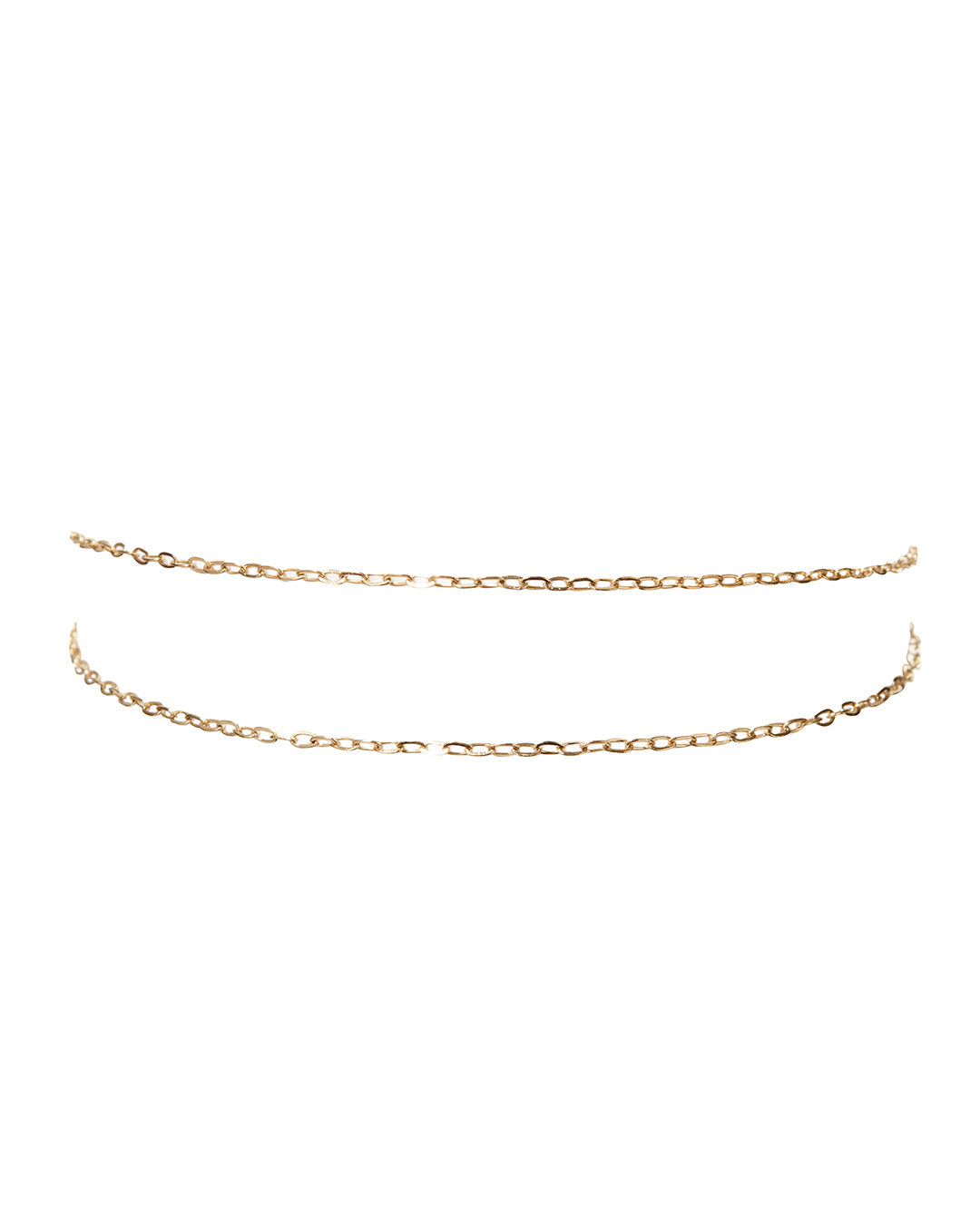 Take Me to the Bungalows Anklet - Gold
