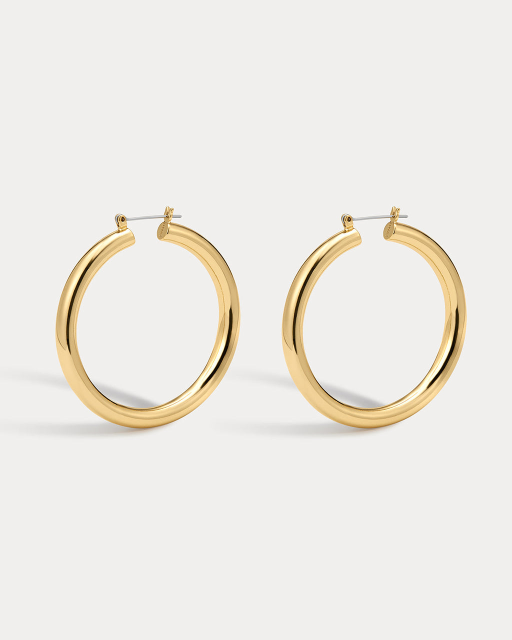 Amalfi Tube Hoops - Gold