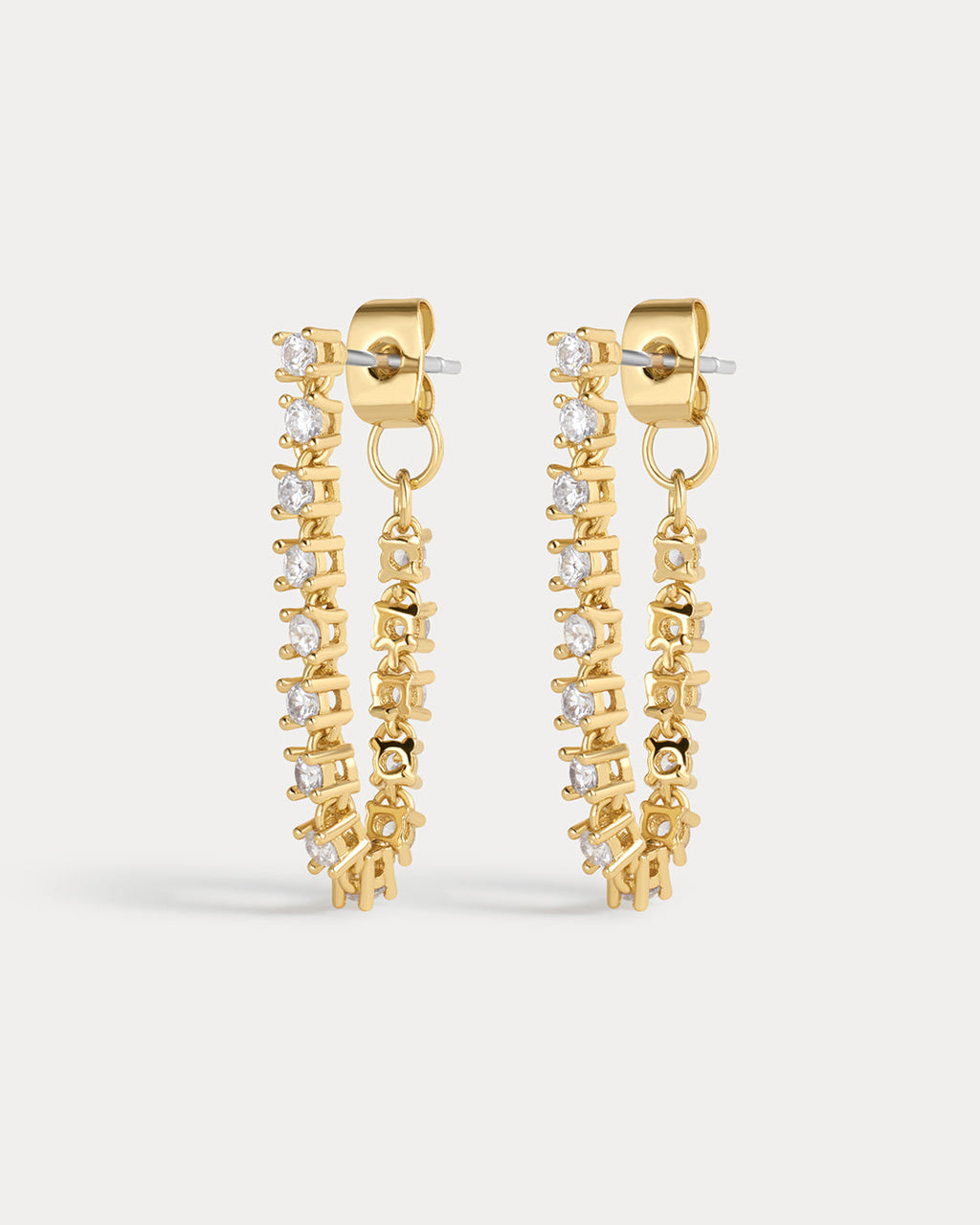 Ballier Chain Studs - Gold