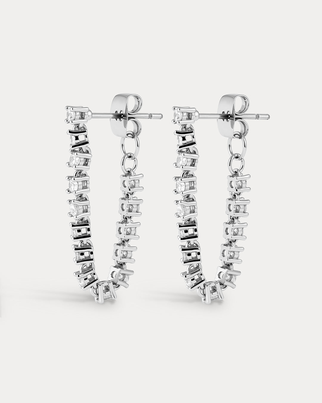 Ballier Chain Studs - Silver