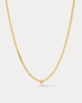 Bardot Stud Charm Necklace - Gold