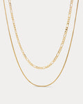 Cecilia Chain Necklace - Gold (Ships Mid October)