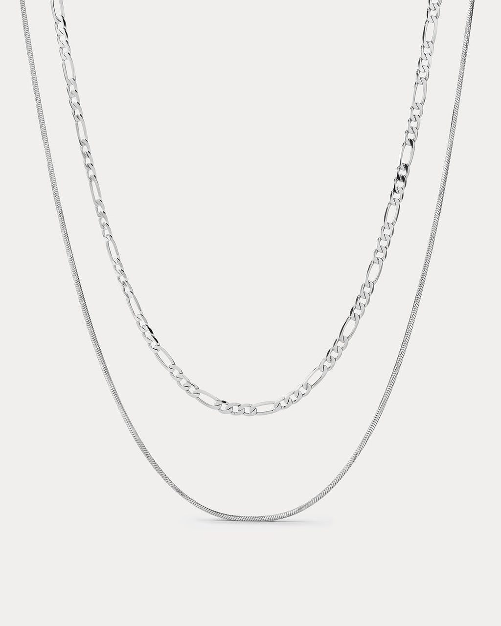 Cecilia Chain Necklace - Silver