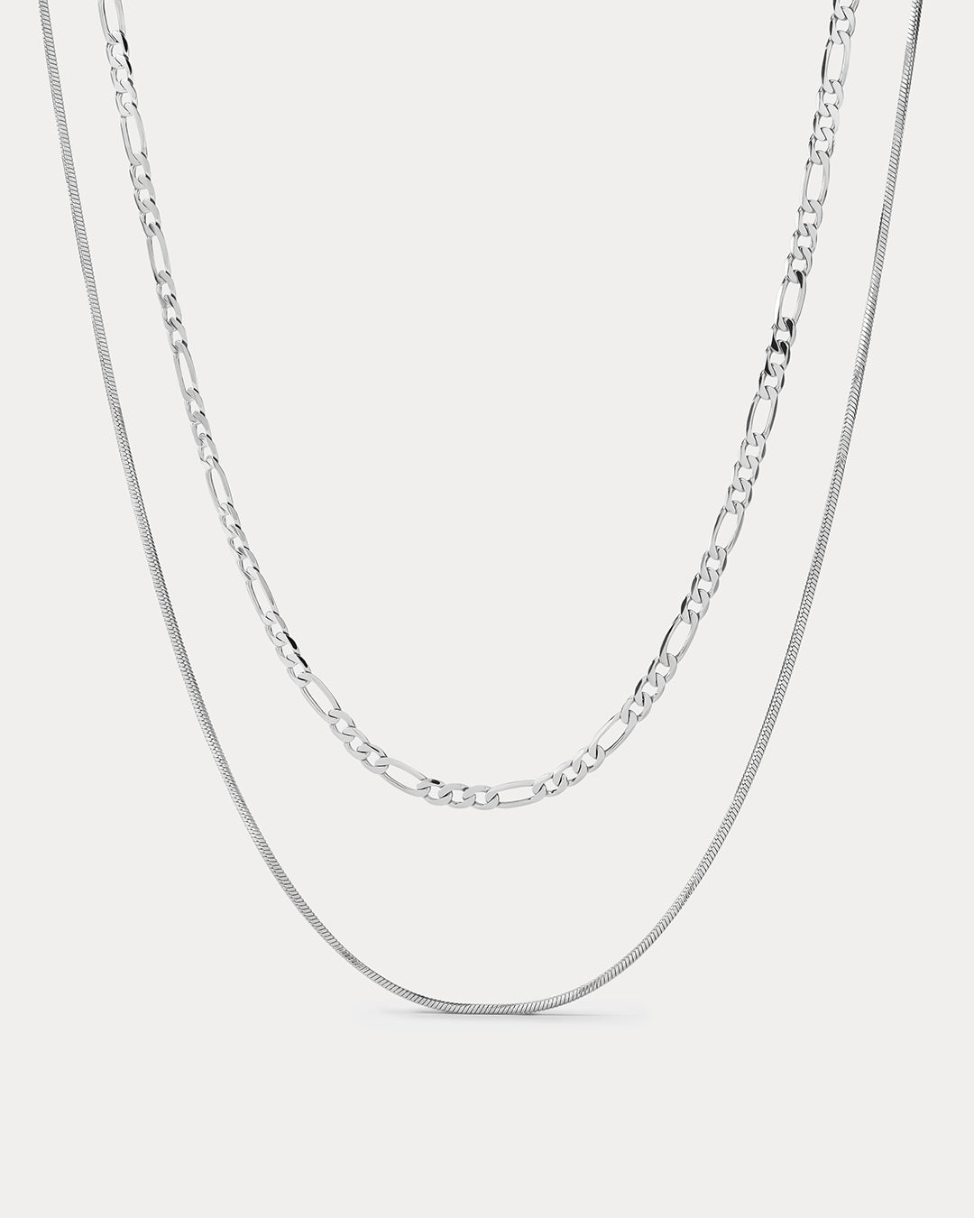 Cecilia Chain Necklace - Silver