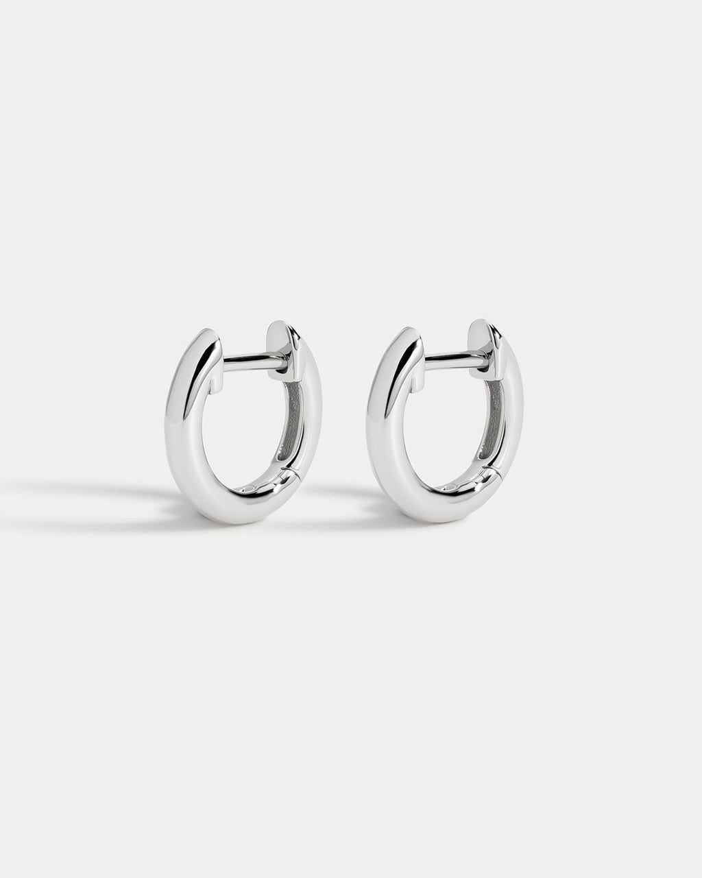 Sicily Huggies - Silver - Earrings
