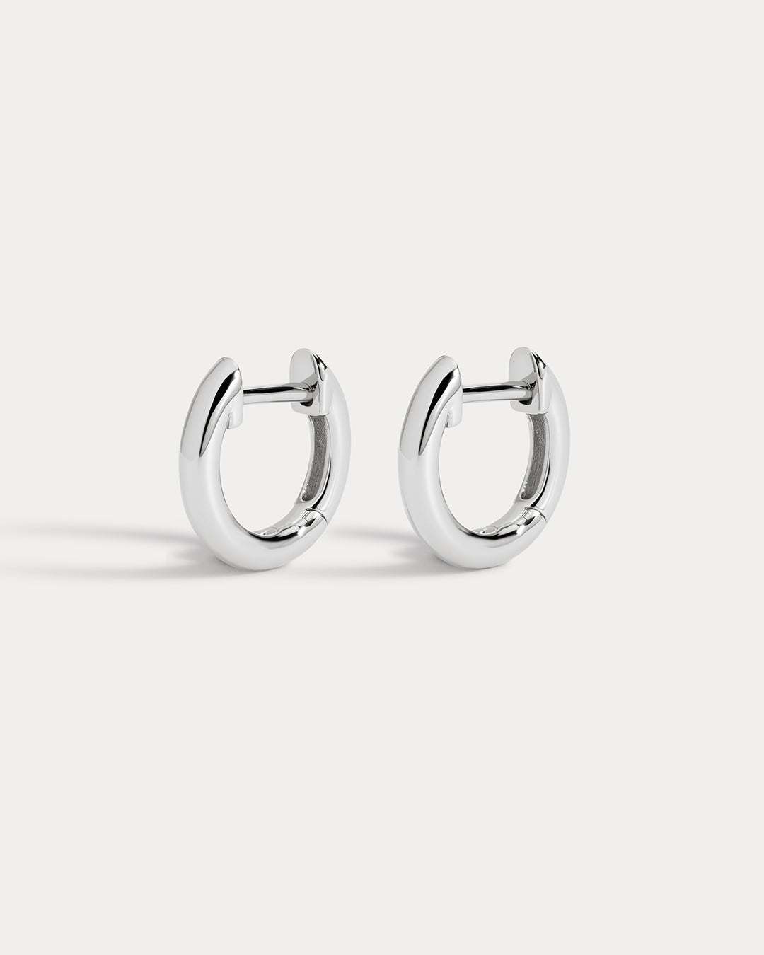 Sicily Huggies - Silver - Earrings