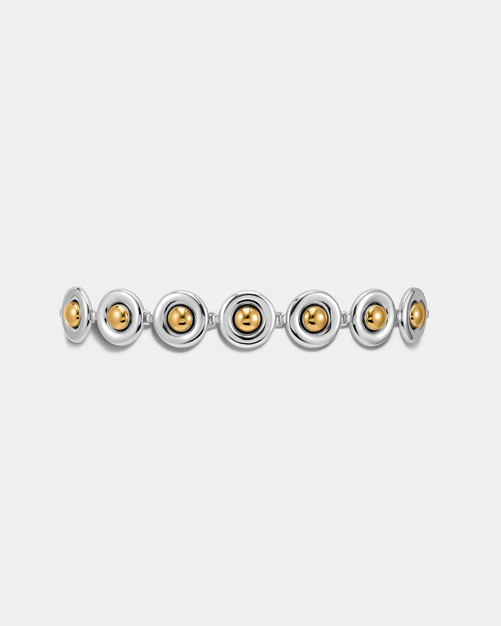Chrome Orb Belt in Gold — alternate view