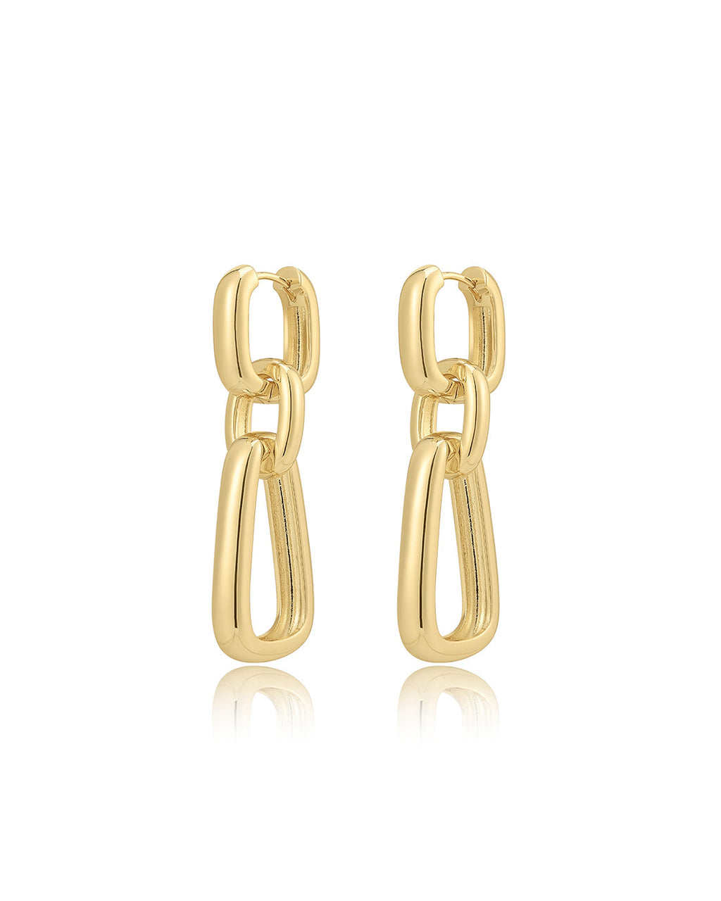 Anais Loop Hoops in Gold