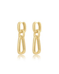 Anais Loop Hoops in Gold
