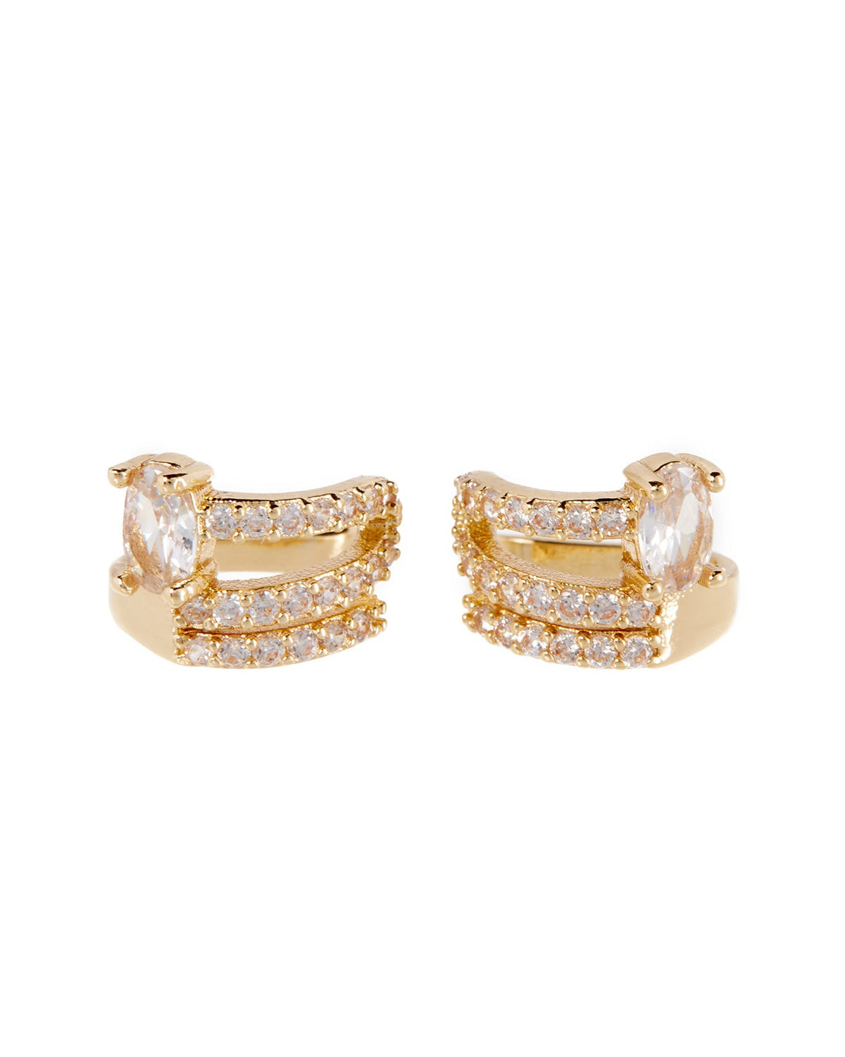 Ballier Ear Cuff - Gold - Earrings