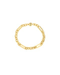 Charlotte Link Chain Bracelet in Gold