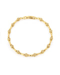 Coquille Tennis Bracelet in Gold