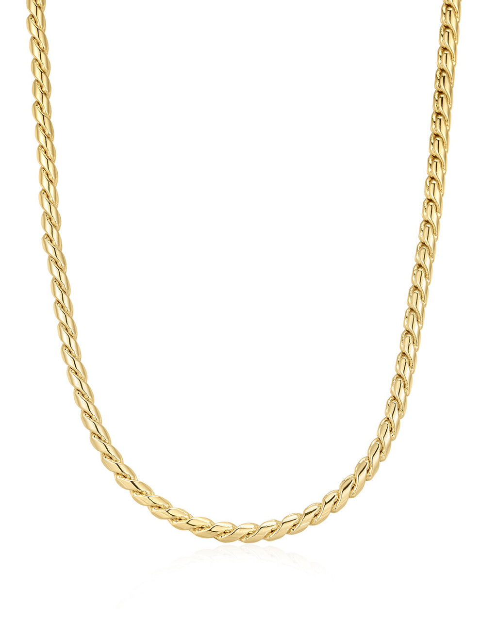 Daisy Rope Chain in Gold