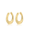 Delphine Hoops in Gold
