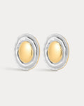 Formentera Studs in Gold - Earrings — alternate view
